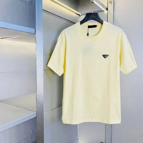 Wholesale Prada T-Shirts Short Sleeved For Unisex #1411557 $27.00 USD, Wholesale Quality Replica Prada T-Shirts