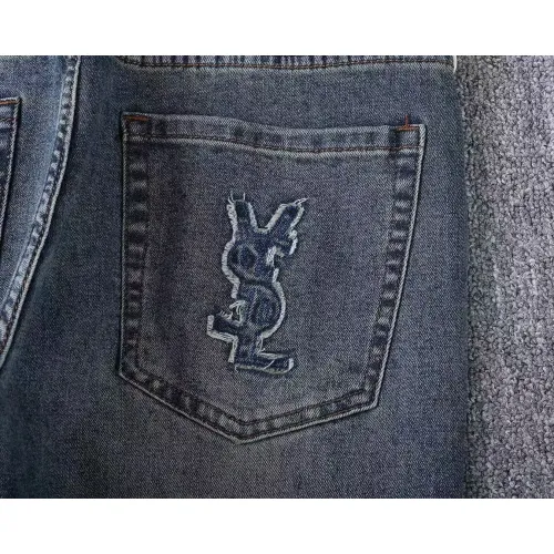 Replica Yves Saint Laurent YSL Jeans For Men #1411575 $45.00 USD for Wholesale