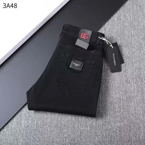 Wholesale Dolce &amp; Gabbana D&amp;G Jeans For Men #1411579 $45.00 USD, Wholesale Quality Replica Dolce &amp; Gabbana D&amp;G Jeans