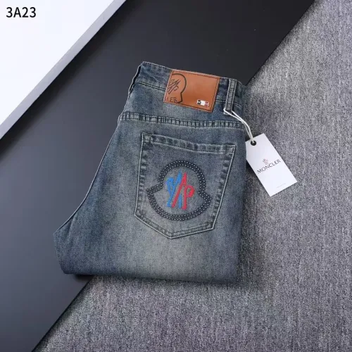 Wholesale Moncler Jeans For Men #1411580 $45.00 USD, Wholesale Quality Replica Moncler Jeans