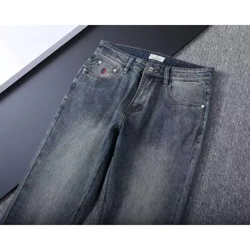 Replica Moncler Jeans For Men #1411580 $45.00 USD for Wholesale