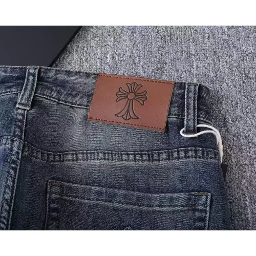 Replica Chrome Hearts Jeans For Men #1411581 $45.00 USD for Wholesale