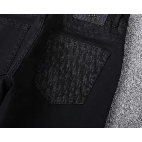 Replica Christian Dior Jeans For Men #1411587 $45.00 USD for Wholesale