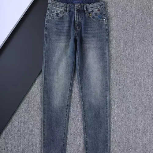 Replica Louis Vuitton LV Jeans For Men #1411593 $45.00 USD for Wholesale