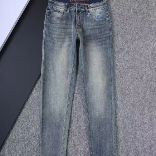 Replica Louis Vuitton LV Jeans For Men #1411598 $45.00 USD for Wholesale