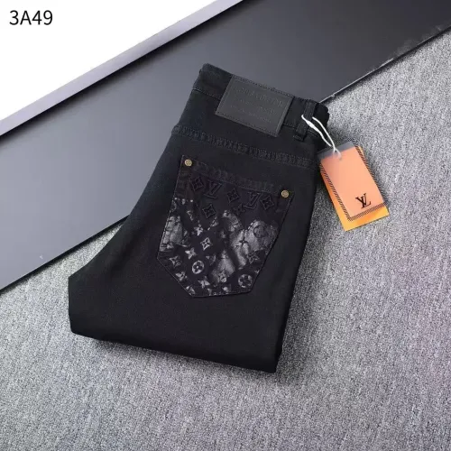 Wholesale Louis Vuitton LV Jeans For Men #1411600 $45.00 USD, Wholesale Quality Replica Louis Vuitton LV Jeans