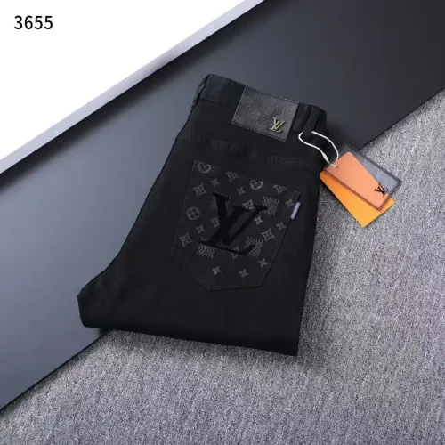 Wholesale Louis Vuitton LV Jeans For Men #1411602 $45.00 USD, Wholesale Quality Replica Louis Vuitton LV Jeans