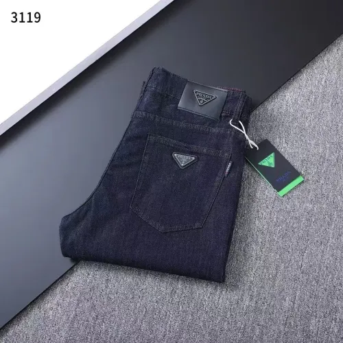 Wholesale Prada Jeans For Men #1411608 $45.00 USD, Wholesale Quality Replica Prada Jeans
