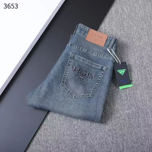 Wholesale Prada Jeans For Men #1411609 $45.00 USD, Wholesale Quality Replica Prada Jeans