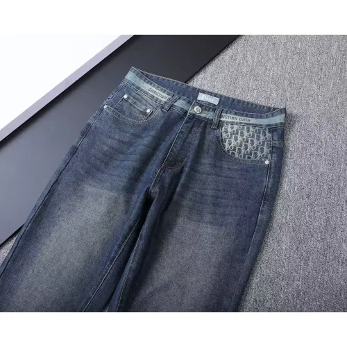Replica Christian Dior Jeans For Men #1411612 $45.00 USD for Wholesale