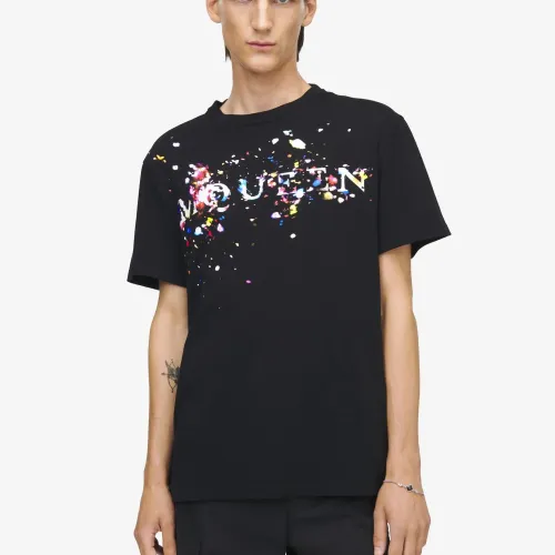 Replica Alexander McQueen T-shirts Short Sleeved For Unisex #1411616 $34.00 USD for Wholesale