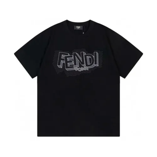 Wholesale Fendi T-Shirts Short Sleeved For Unisex #1411665 $45.00 USD, Wholesale Quality Replica Fendi T-Shirts