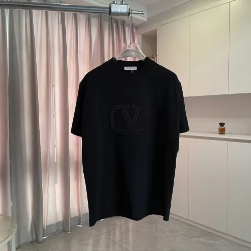 Wholesale Valentino T-Shirts Short Sleeved For Unisex #1411683 $48.00 USD, Wholesale Quality Replica Valentino T-Shirts