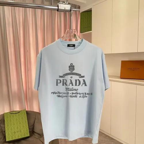 Wholesale Prada T-Shirts Short Sleeved For Unisex #1411692 $42.00 USD, Wholesale Quality Replica Prada T-Shirts