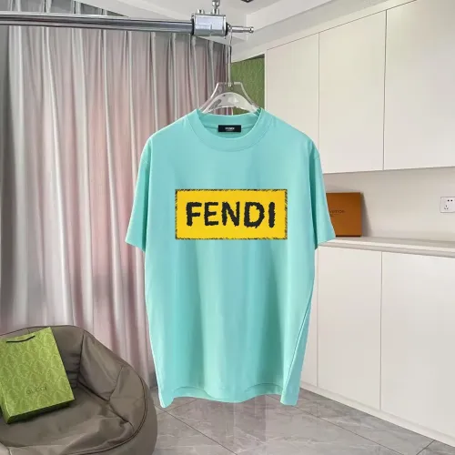 Wholesale Fendi T-Shirts Short Sleeved For Unisex #1411711 $42.00 USD, Wholesale Quality Replica Fendi T-Shirts