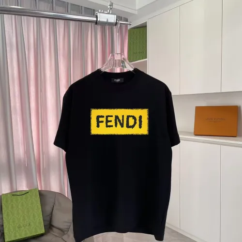 Wholesale Fendi T-Shirts Short Sleeved For Unisex #1411712 $42.00 USD, Wholesale Quality Replica Fendi T-Shirts