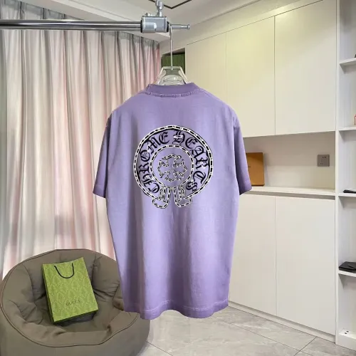 Wholesale Chrome Hearts T-Shirts Short Sleeved For Unisex #1411716 $45.00 USD, Wholesale Quality Replica Chrome Hearts T-Shirts
