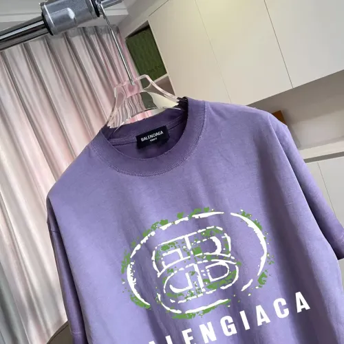 Replica Balenciaga T-Shirts Short Sleeved For Unisex #1411760 $45.00 USD for Wholesale