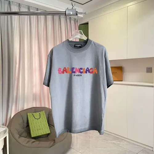 Wholesale Balenciaga T-Shirts Short Sleeved For Unisex #1411772 $45.00 USD, Wholesale Quality Replica Balenciaga T-Shirts