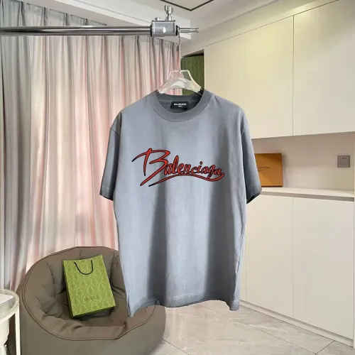 Wholesale Balenciaga T-Shirts Short Sleeved For Unisex #1411775 $45.00 USD, Wholesale Quality Replica Balenciaga T-Shirts