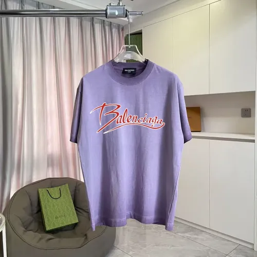 Wholesale Balenciaga T-Shirts Short Sleeved For Unisex #1411777 $45.00 USD, Wholesale Quality Replica Balenciaga T-Shirts