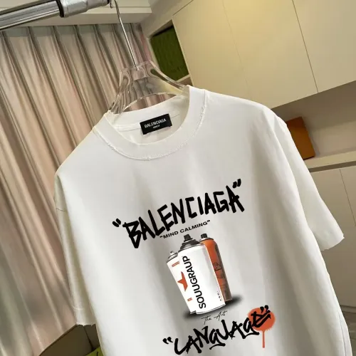 Replica Balenciaga T-Shirts Short Sleeved For Unisex #1411778 $45.00 USD for Wholesale