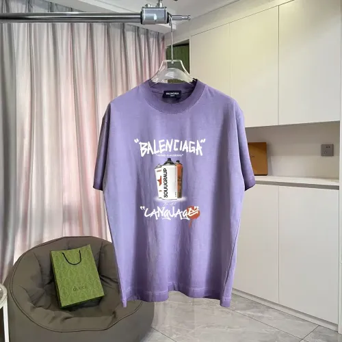 Wholesale Balenciaga T-Shirts Short Sleeved For Unisex #1411781 $45.00 USD, Wholesale Quality Replica Balenciaga T-Shirts