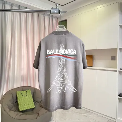 Wholesale Balenciaga T-Shirts Short Sleeved For Unisex #1411786 $45.00 USD, Wholesale Quality Replica Balenciaga T-Shirts