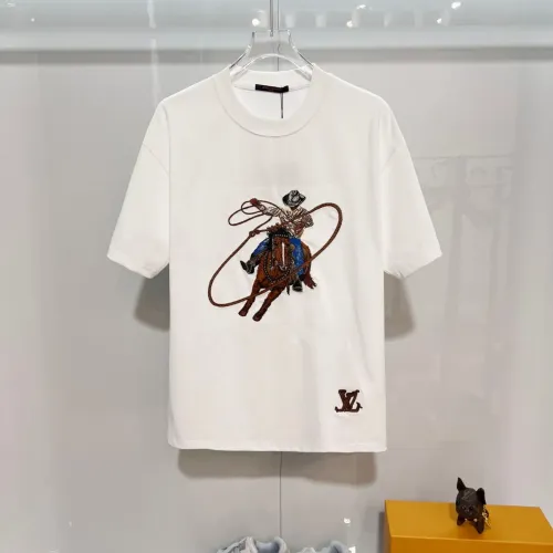 Wholesale Louis Vuitton LV T-Shirts Short Sleeved For Unisex #1411794 $48.00 USD, Wholesale Quality Replica Louis Vuitton LV T-Shirts