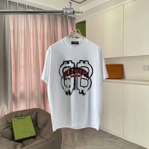 Wholesale Balenciaga T-Shirts Short Sleeved For Unisex #1411917 $42.00 USD, Wholesale Quality Replica Balenciaga T-Shirts