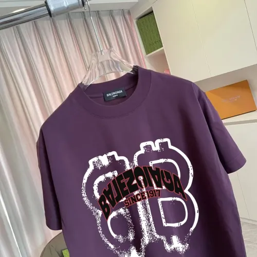 Replica Balenciaga T-Shirts Short Sleeved For Unisex #1411919 $42.00 USD for Wholesale