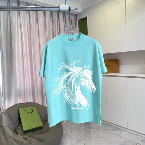 Wholesale Hermes T-Shirts Short Sleeved For Unisex #1411927 $42.00 USD, Wholesale Quality Replica Hermes T-Shirts