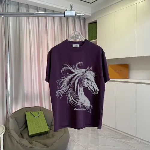 Wholesale Hermes T-Shirts Short Sleeved For Unisex #1411928 $42.00 USD, Wholesale Quality Replica Hermes T-Shirts