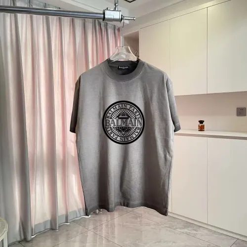 Wholesale Balmain T-Shirts Short Sleeved For Unisex #1411933 $45.00 USD, Wholesale Quality Replica Balmain T-Shirts