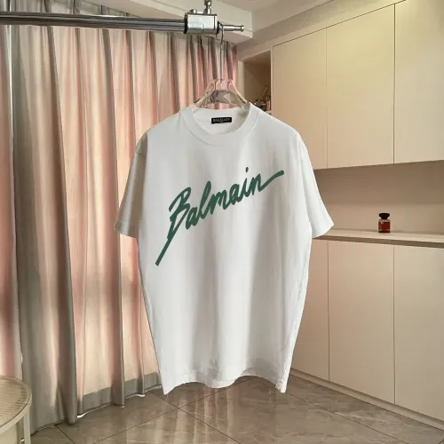 Wholesale Balmain T-Shirts Short Sleeved For Unisex #1411934 $45.00 USD, Wholesale Quality Replica Balmain T-Shirts