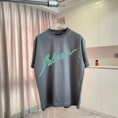 Wholesale Balmain T-Shirts Short Sleeved For Unisex #1411936 $45.00 USD, Wholesale Quality Replica Balmain T-Shirts
