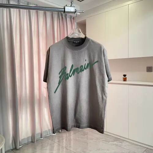 Wholesale Balmain T-Shirts Short Sleeved For Unisex #1411937 $45.00 USD, Wholesale Quality Replica Balmain T-Shirts