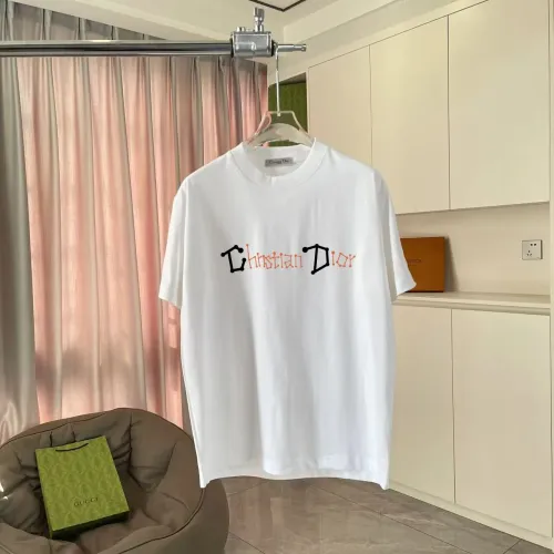 Wholesale Christian Dior T-Shirts Short Sleeved For Unisex #1411964 $42.00 USD, Wholesale Quality Replica Christian Dior T-Shirts
