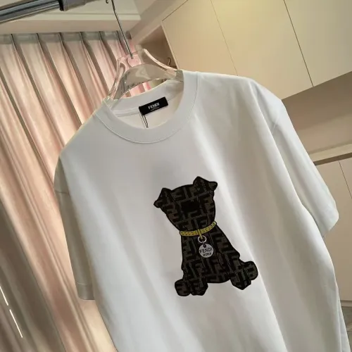 Replica Fendi T-Shirts Short Sleeved For Unisex #1411968 $45.00 USD for Wholesale