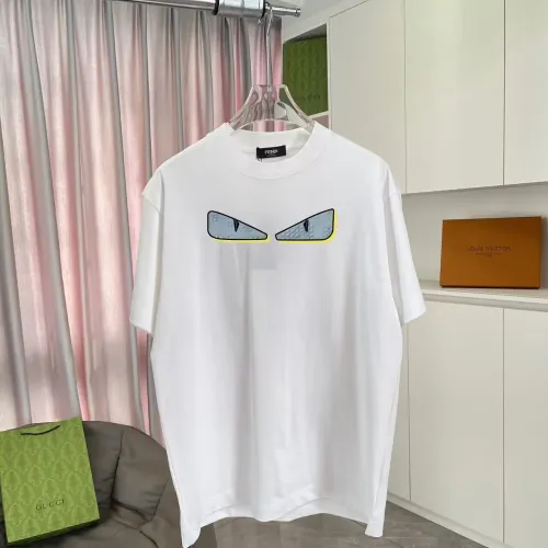 Wholesale Fendi T-Shirts Short Sleeved For Unisex #1411970 $42.00 USD, Wholesale Quality Replica Fendi T-Shirts