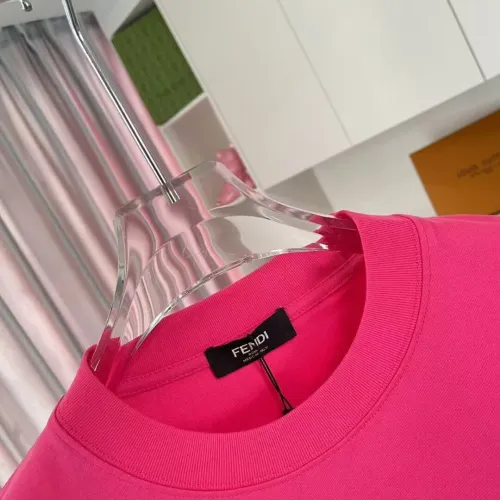Replica Fendi T-Shirts Short Sleeved For Unisex #1411971 $42.00 USD for Wholesale