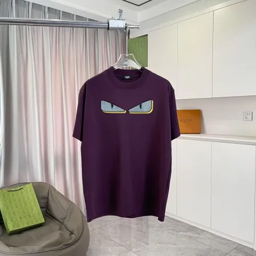 Wholesale Fendi T-Shirts Short Sleeved For Unisex #1411972 $42.00 USD, Wholesale Quality Replica Fendi T-Shirts