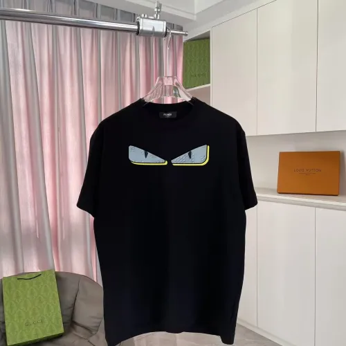 Wholesale Fendi T-Shirts Short Sleeved For Unisex #1411973 $42.00 USD, Wholesale Quality Replica Fendi T-Shirts
