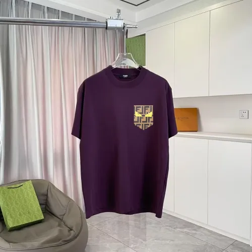 Wholesale Fendi T-Shirts Short Sleeved For Unisex #1411976 $42.00 USD, Wholesale Quality Replica Fendi T-Shirts