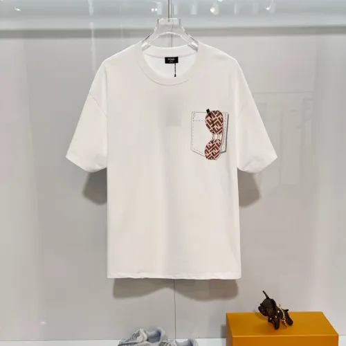 Wholesale Fendi T-Shirts Short Sleeved For Unisex #1411978 $45.00 USD, Wholesale Quality Replica Fendi T-Shirts
