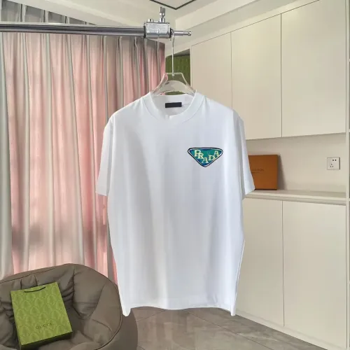 Wholesale Prada T-Shirts Short Sleeved For Unisex #1411986 $42.00 USD, Wholesale Quality Replica Prada T-Shirts