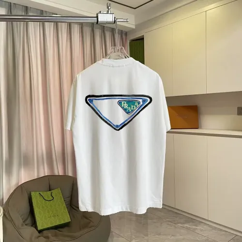 Replica Prada T-Shirts Short Sleeved For Unisex #1411986 $42.00 USD for Wholesale