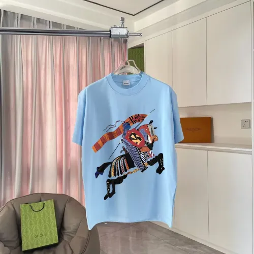 Wholesale Burberry T-Shirts Short Sleeved For Unisex #1412048 $42.00 USD, Wholesale Quality Replica Burberry T-Shirts