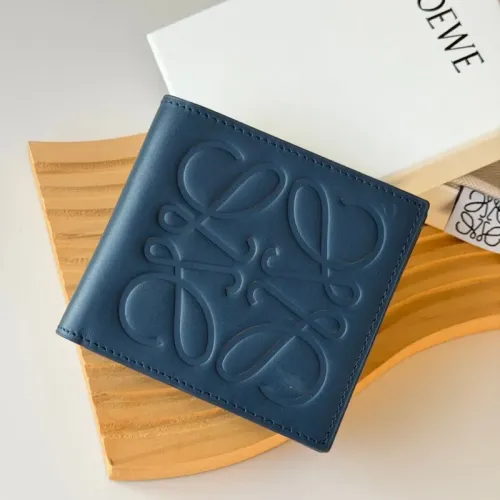 Wholesale LOEWE Wallet For Men #1412057 $56.00 USD, Wholesale Quality Replica LOEWE Wallet