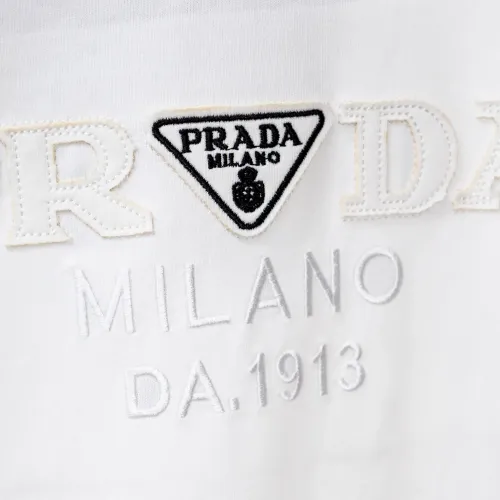 Replica Prada T-Shirts Short Sleeved For Men #1412061 $36.00 USD for Wholesale